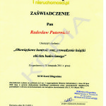 Edukacja-nieruchomosci.pl - świadectwo ukończenia szkolenia